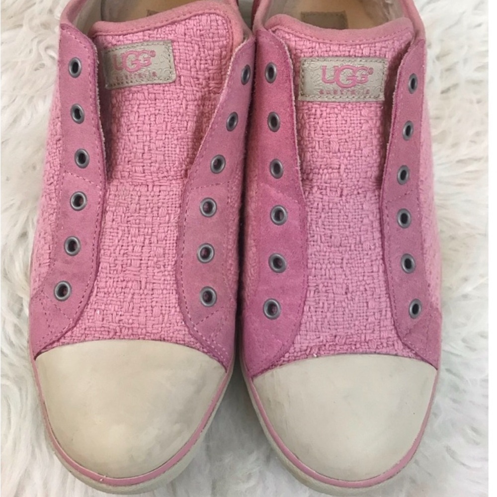 UGG women Pink Slip-On Shoes